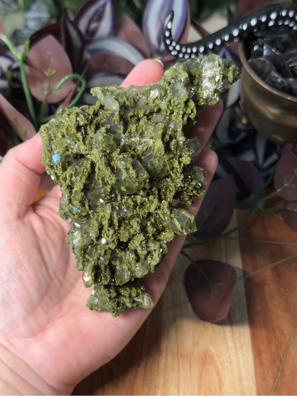 Fairy Forest Quartz (Epidote + Quartz) - Picture 6 of 10